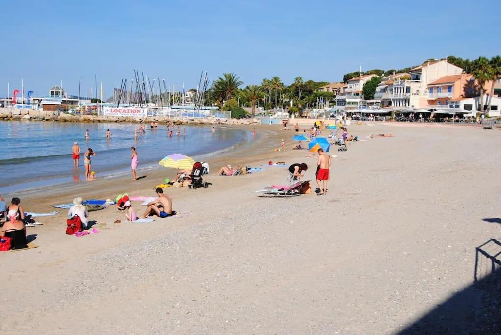 Castel Du Soleil, Bord De Mer, 4 Pers Saint-Cyr-sur-Mer Kültér fotó