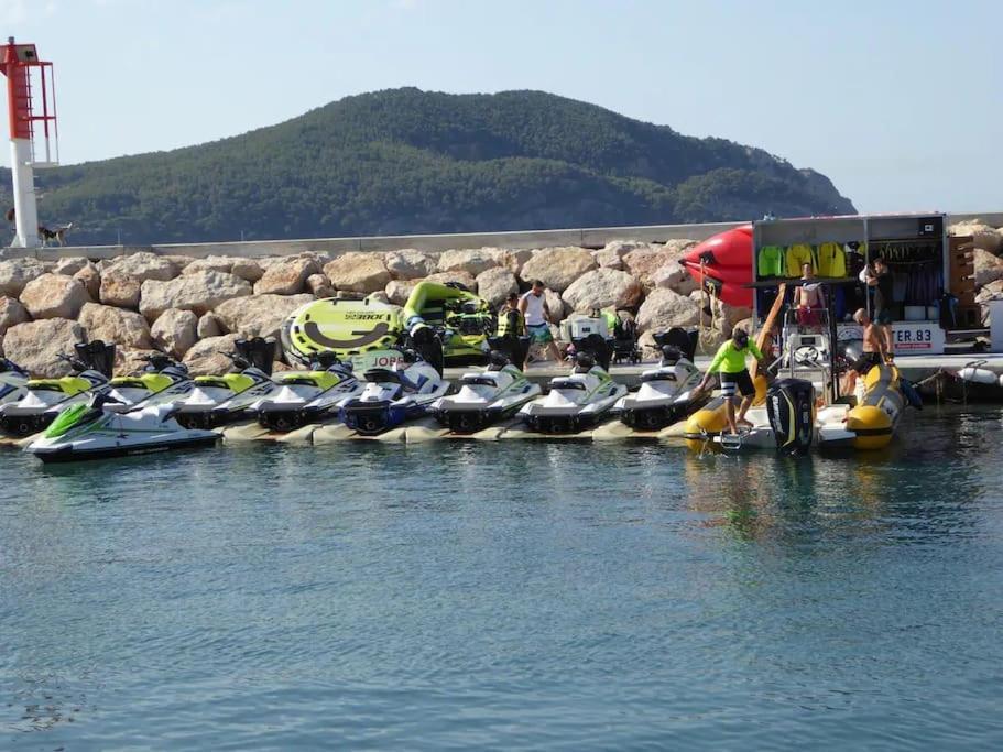 Castel Du Soleil, Bord De Mer, 4 Pers Saint-Cyr-sur-Mer Kültér fotó